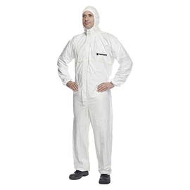 Tuffsafe fehér kezeslábas overáll, 5/6 tipus, XL méret