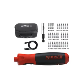 Wiha Elektromos csavarhúzó speedE® PocketDrive, bit dobozzal és táskával (45791)