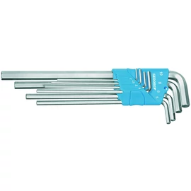 Gedore hajlított imbuszkulcs készlet, hosszú, műanyag tartó, 8 részes, 2-10 mm