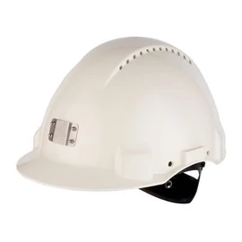 3M™ védősisak, Uvicator, ventilált, műanyag izzadságszívó betét, lámpatartó, fehér, 7000103823