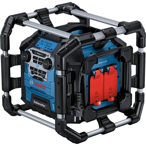 Bosch Professional GPB 18V-5 SC Rádió DAB 2xAA kartonban