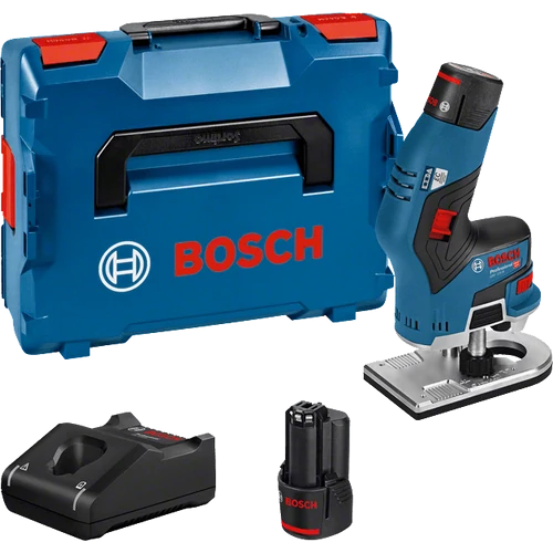 Bosch Professional GKF 12V-8 Akkus élmaró (2x3,0Ah) L-Boxx