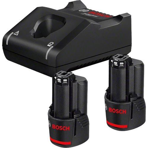Bosch Professional 2 x GBA 12V 3,0Ah Akku + GAL 12V-40 Tölt