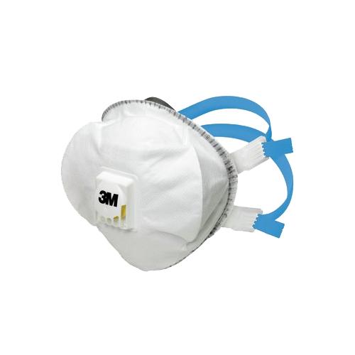3M™ 8825+ részecskeszűrő félálarc, FFP2, szelepes, 2780 Ft/db, 5 db/csomag, 7100081543