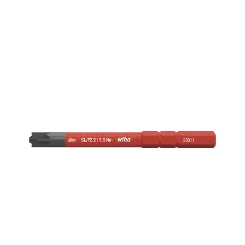 Wiha slimBit electric bit PlusMinus/Pozidriv SL/PZ2 x 75 mm (34590)