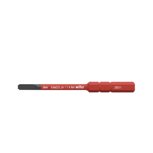 Wiha slimBit electric bit lapos csappal 3.5 mm x 75 mm (44385)