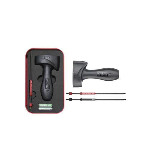 Wiha Torque QuickCheck nyomatékvizsgáló készülék készlet 4 részes, adapterpengékkel, elemekkel és dobozzal 2.8 Nm (42086)