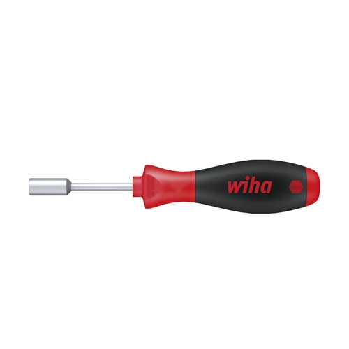 Wiha SoftFinish csavarhúzó Hatlapú nyeles dugókulcs rövid kerek pengével 5.5 mm x 65 mm (01076)