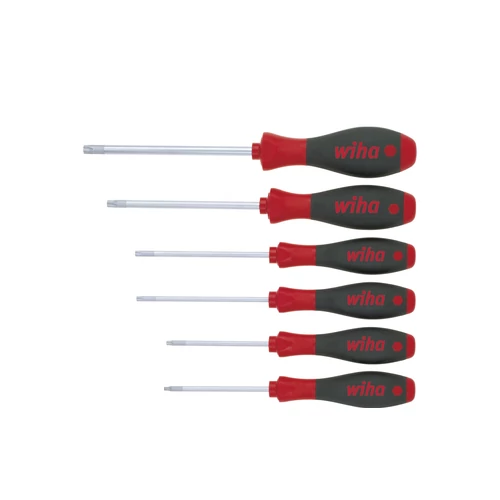 Wiha SoftFinish csavarhúzó készlet Furatos TORX 6 részes (24506)