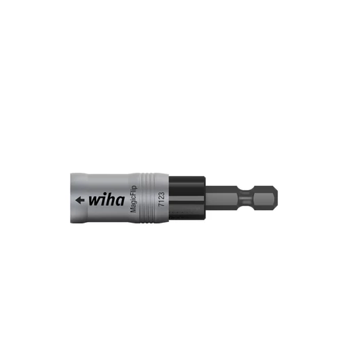 Wiha MagicFlip Force mágneses bittartó Gyűrűmágnessel, 1/4" dobozban 62 mm (36800)