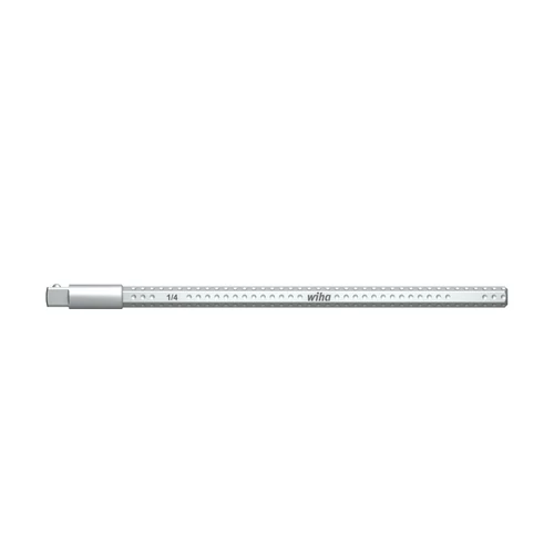 Wiha SYSTEM 6 dugókulcs adapter penge 1/4"-os négylapú adapter dugókulcs-betétekhez 150 mm (03883)