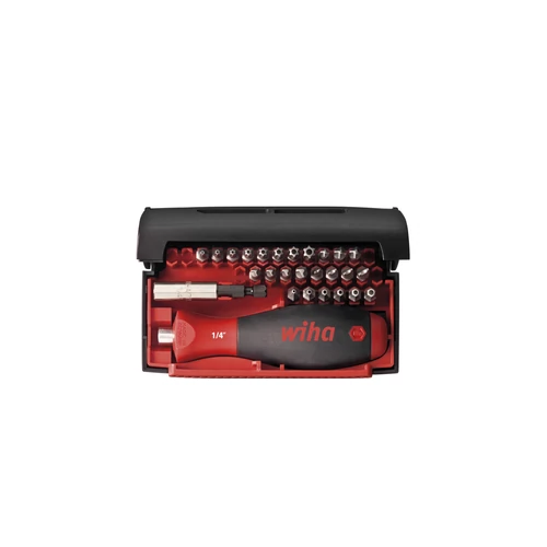 Wiha Collector Security Standard 25 bitkészlet vegyes 28 részes, 1/4" C6,3 dobozzal (09393)