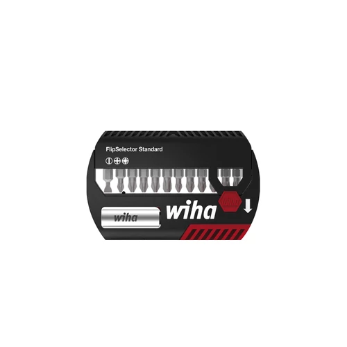 Wiha FlipSelector Standard 25 bitkészlet Lapos, Phillips, Pozidriv 14 részes 1/4" C6,3 (39029)