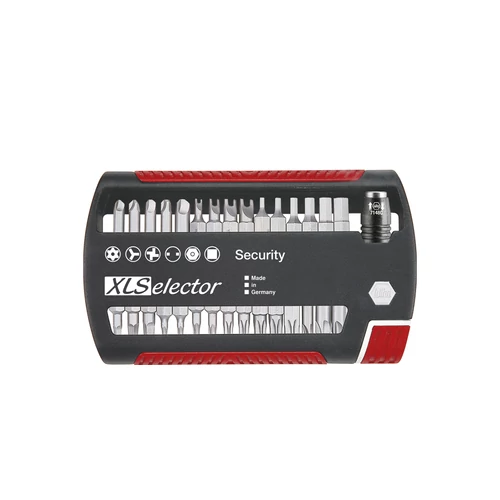 Wiha Bit készlet XLSelector Security Standard 25 mm vegyes 32 részes 1/4" C6,3 (29416)