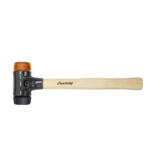Wiha Cserélhető fejű kalapács közepesen puha/kemény Hickory fanyéllel, kerek kalapácsfejjel 30, 290 mm (26611)