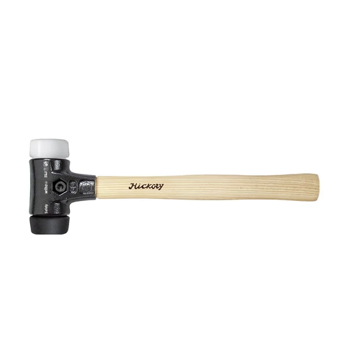 Wiha Cserélhető fejű kalapács közepesen puha/nagyon kemény Hickory fanyéllel, kerek kalapácsfejjel 30, 290 mm (26657)