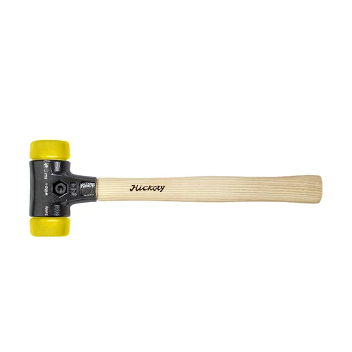 Wiha Cserélhető fejű kalapács közepesen kemény/közepesen kemény Hickory fanyéllel, kerek kalapácsfejjel 30, 290 mm (26640)