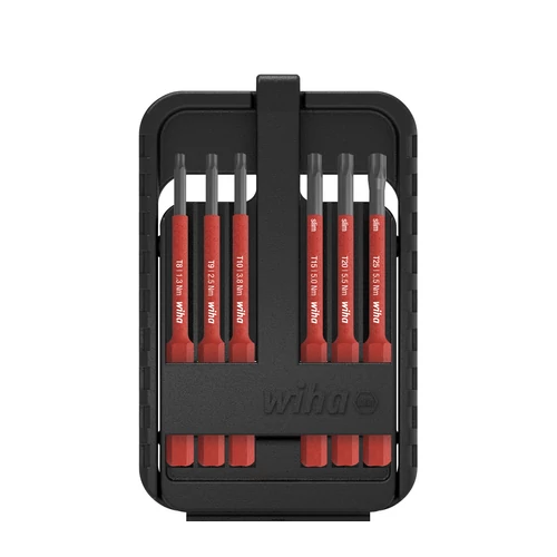 Wiha slimBit electric bitkészlet TORX® 7 részes,  slimBit-Box-szal (43153)