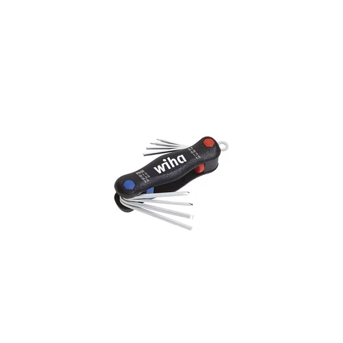 Wiha Multitool Mini PocketStar® Lapos, Phillips, imbusz bliszter csomagolásban 8 részes (27936)