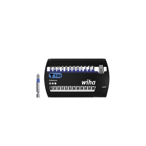 Wiha XLSelector T-bit 50 mm bitkészlet Phillips, TORX®, hatlapú 14 részes 1/4" E6,3 (41831)