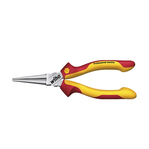 Wiha Professional electric kerek csőrű fogó 160 mm, 6 1/2" (26735)