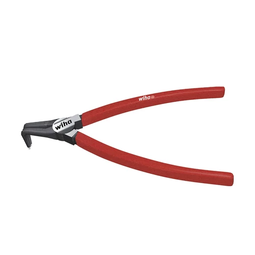 Wiha Classic MagicTips seegergyűrű fogó Külső gyűrűkhöz (tengelyekhez) hajlított alakban A 01, 140 mm (34703)