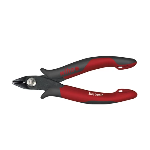 Wiha Electronic oldalcsípő széles, hegyes fej kis metszett éllel 135 mm, 5 1/3