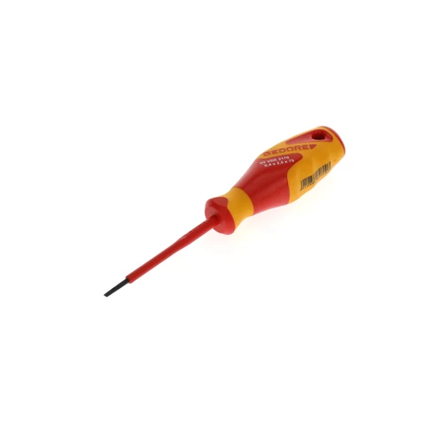 Gedore Szigetelt csavarhúzó, lapos, 2,5 mm
