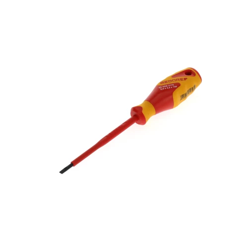 Gedore Szigetelt csavarhúzó, lapos, 4 mm