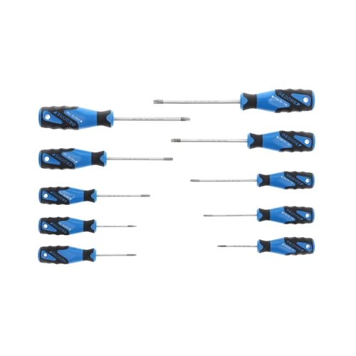 Gedore Torx Csavarhúzó készlet, 10 részes, TX T7-T40