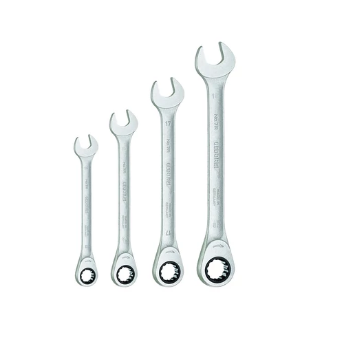 Gedore Racsnis csillag-villáskulcs készlet tartóban 10-13-17-19 mm 4 db