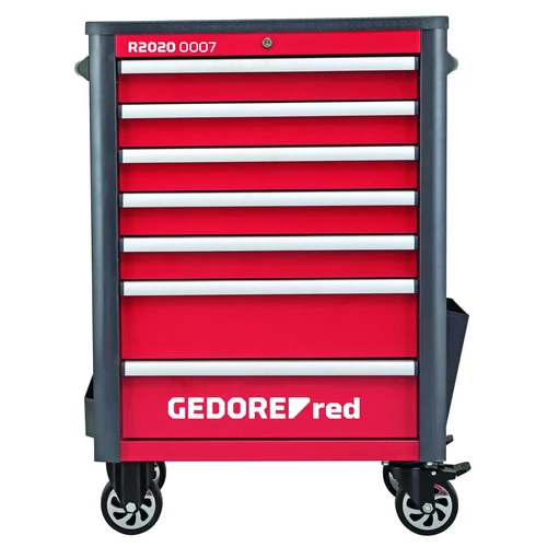 Gedore Szerszámkocsi, 7 fiókos, 1034x724x470 mm, WINGMAN