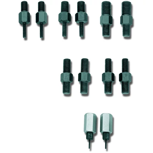 Gedore Menetes adapter készlet 1 és 2 lyukú M14x1,5