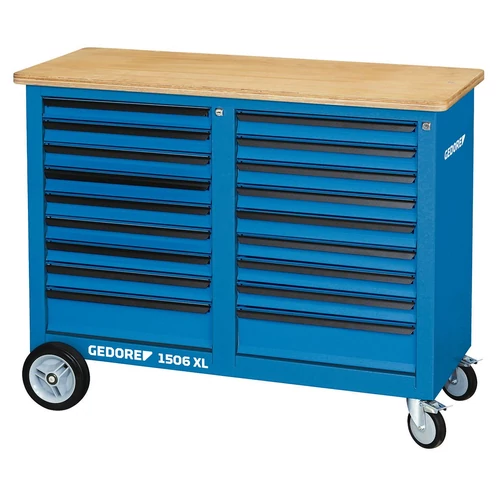 Gedore XL Mobil munkapad 2x9 fiókkal