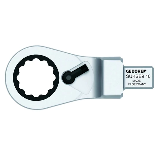 Gedore Nyomatékkulcs gyűrűs racsnis kulcs, átváltható, 9x12 mm, 17 mm