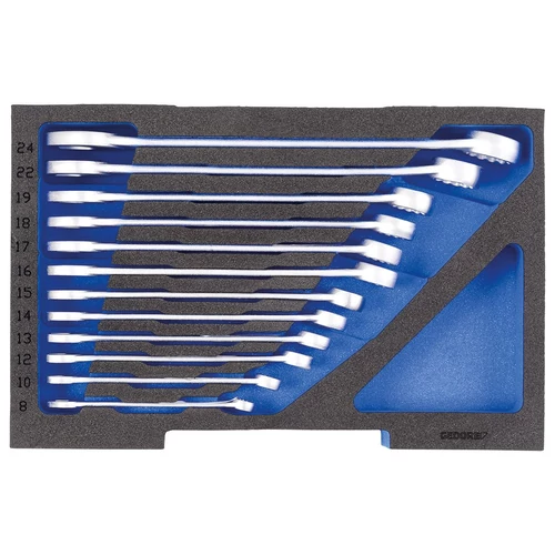 Gedore Villáskulcs készlet 8-24 mm 1/2 L-BOXX 136 modulban