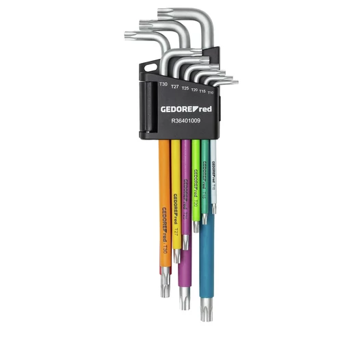 Gedore Torx imbuszkulcs készlet, TX T10-50, 9 részes