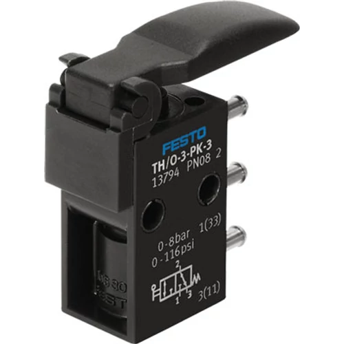 FESTO  TH/O-3-PK-3 nyomókaros szelep, 13794
