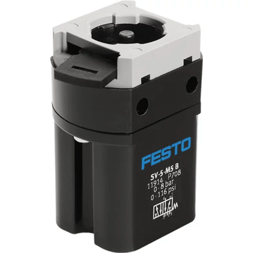 FESTO  SV-5-M5-B előlapra szerelhető szelep, 11914